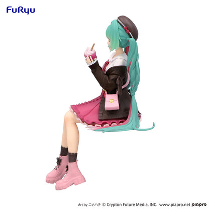 Hatsune Miku Noodle Stopper Figure -Autumn Date Pink Color ver.-