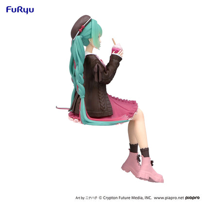 Hatsune Miku Noodle Stopper Figure -Autumn Date Pink Color ver.-