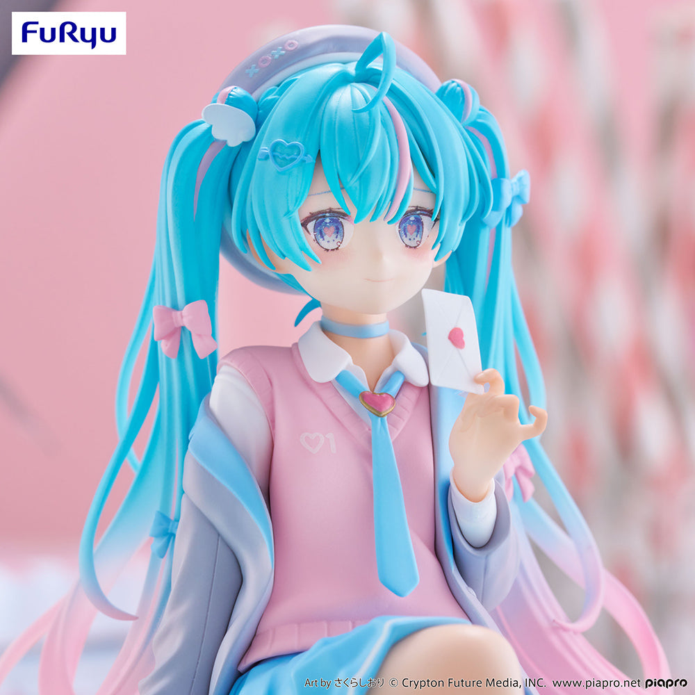 Hatsune Miku - Hatsune Miku Noodle Stopper Figure (Love Blazer Ver.)