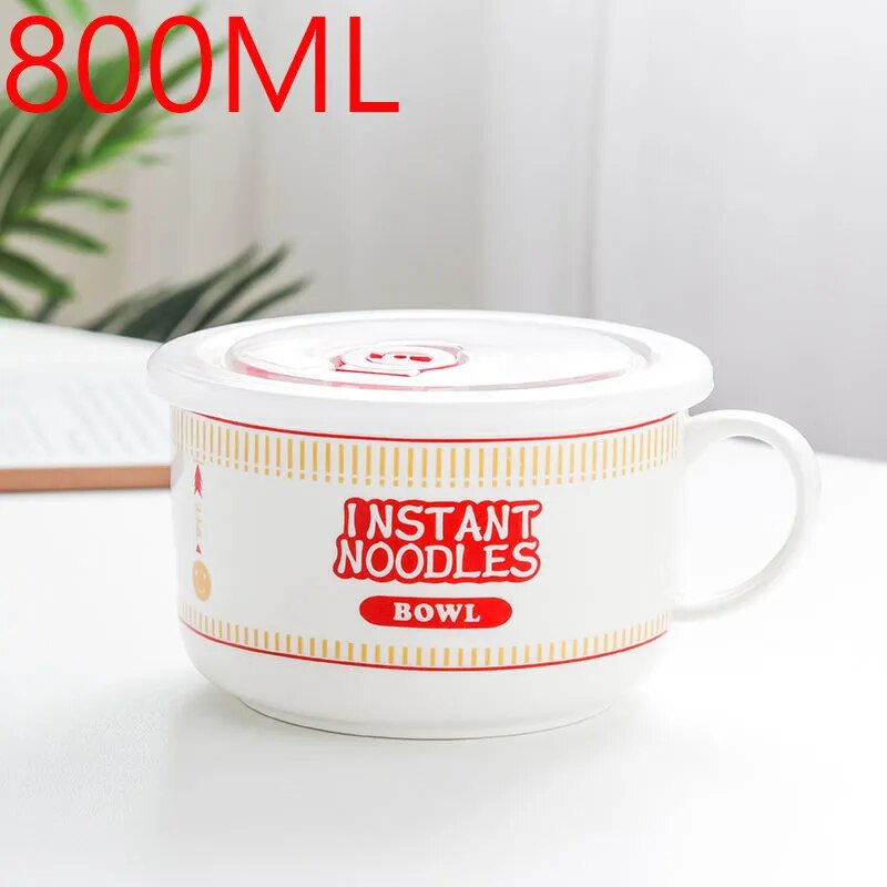 Ceramic Instant Noodles Ramen Bowl