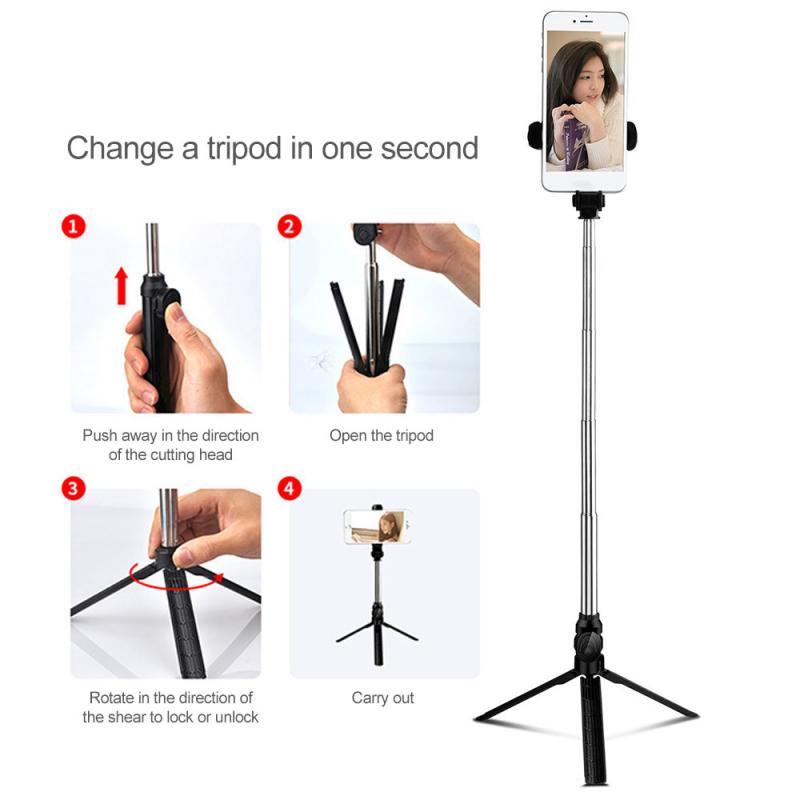 Tripod With Bluetooth Remote