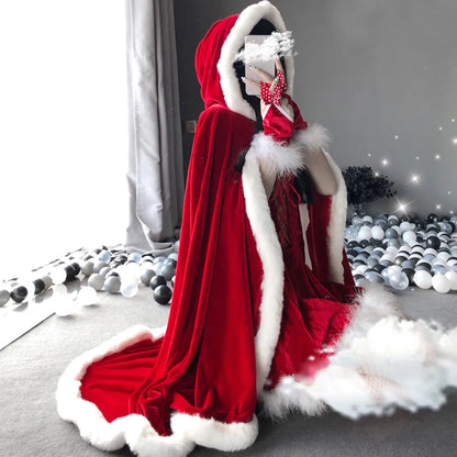 Mrs. Claus Kapuzenumhang