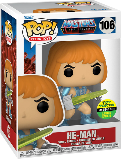 POP! Retro Toys: 106 MOTU, He-Man (Sword of Power) (MT) Exclusive