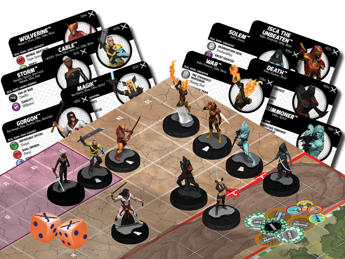 HeroClix: Marvel - X-Men X of Swords Miniatures Game