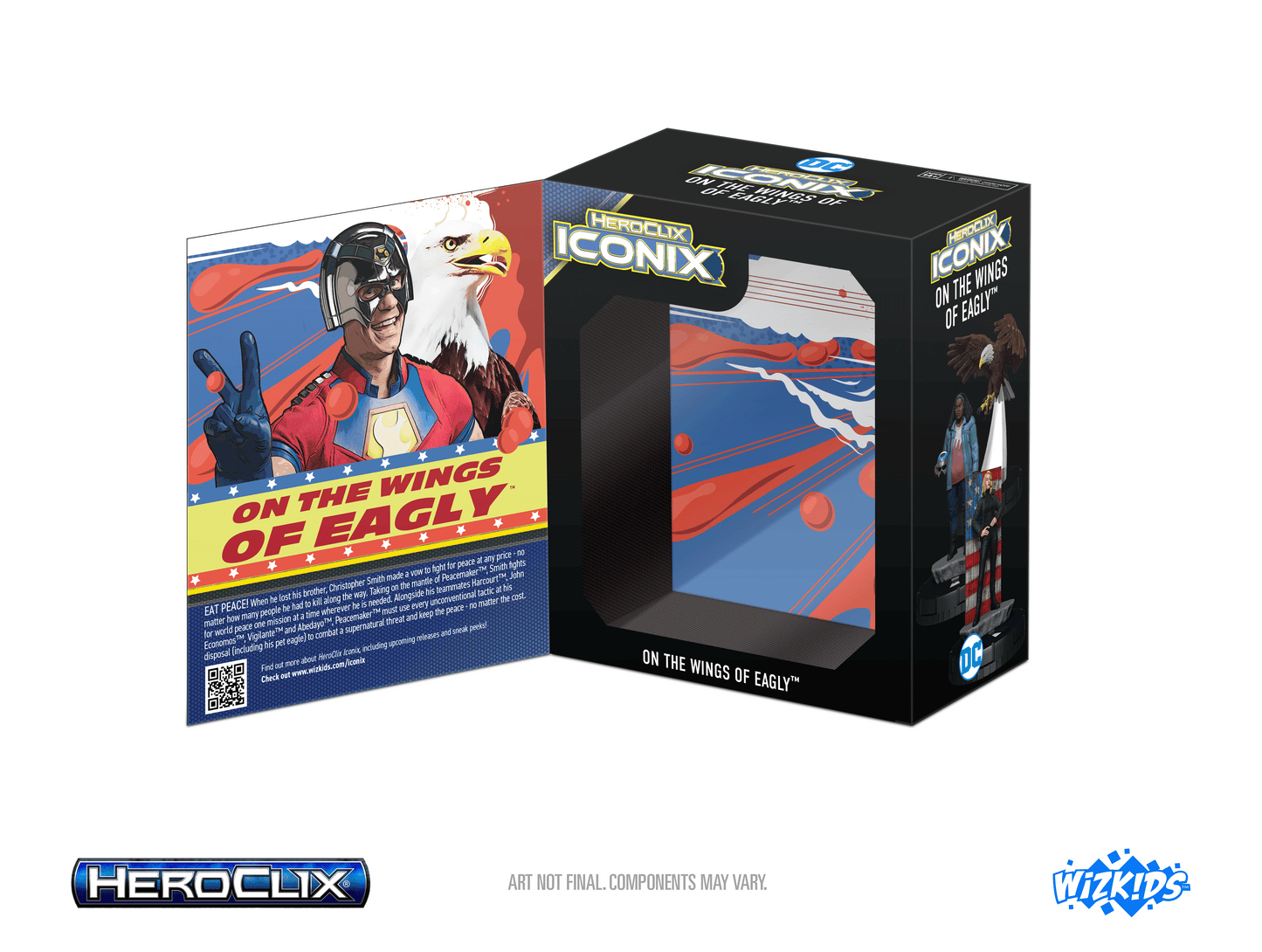 HeroClix: Iconix - Peacemaker on the Wings of Eagly