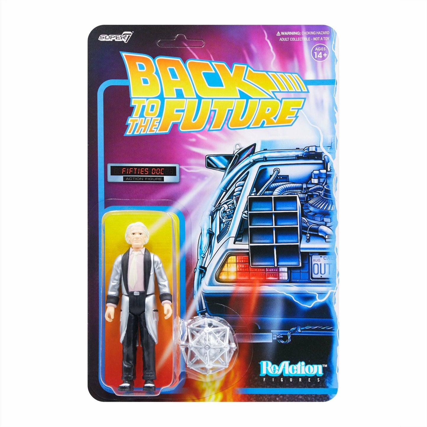 ReAction Back to the Future Fifties Doc 3¾-inch Retro Action Figure