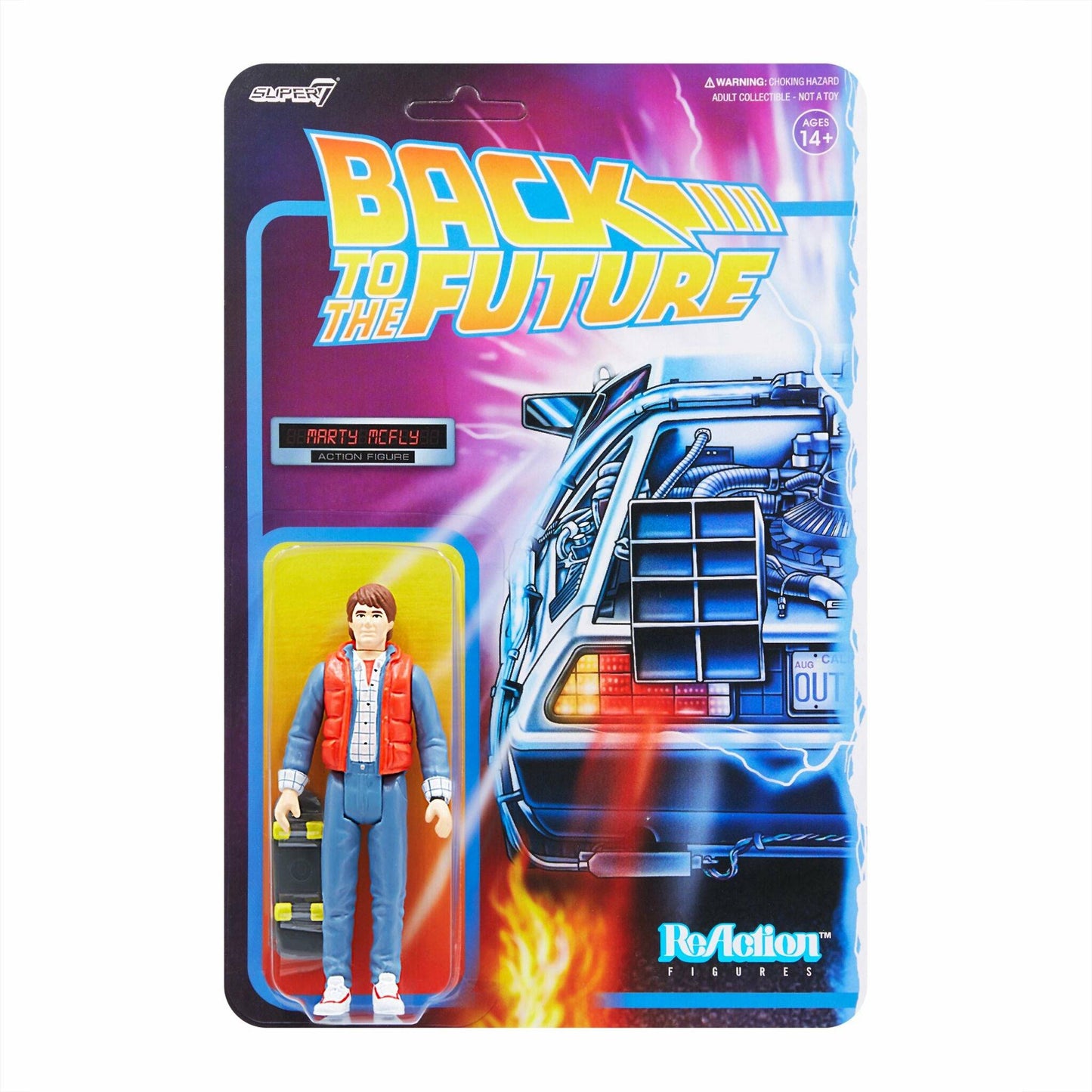 ReAction Back to the Future 1985 Marty McFly 3¾-inch Retro Action Figure