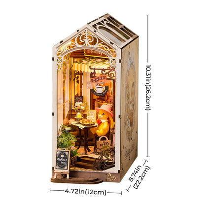 Rolife Holiday Cafe DIY Book Nook Kit
