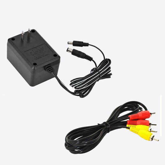 A/V & Power Cord Bundle Compatible With Nintendo NES