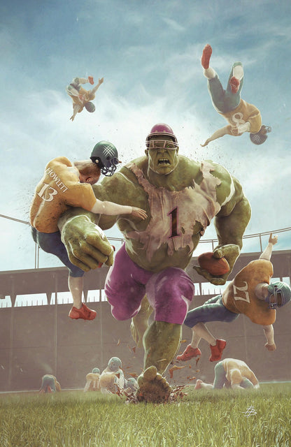 Hulk #3 Bjorn Barends Football Variant (01/19/2022) Marvel