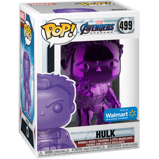 Hulk with Gauntlet [Purple Chrome] #499 Funko POP Marvel - Super Anime Store