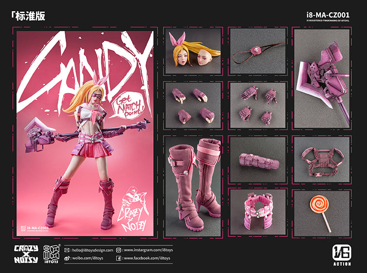 I8TOYS "CRAZY X NOISY" I8-MA-CZ001 CANDY 1:6 SCALE ACTION FIGURE STANDARD VERSION