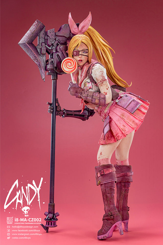 I8TOYS CRAZY X NOISY CANDY 1:6 SCALE ACTION FIGURE DAMAGE VERSION