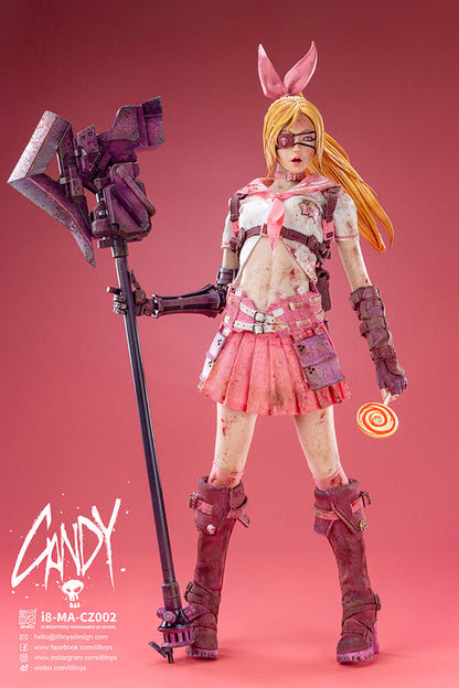 I8TOYS CRAZY X NOISY CANDY 1:6 SCALE ACTION FIGURE DAMAGE VERSION