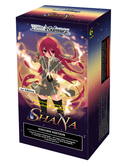 Weiss Schwarz: Shakugan no Shana Booster Pack (3 Cards) [English Version]