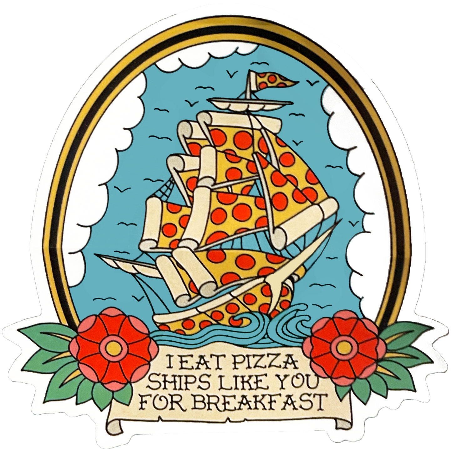 Pizza Ships: Stickers