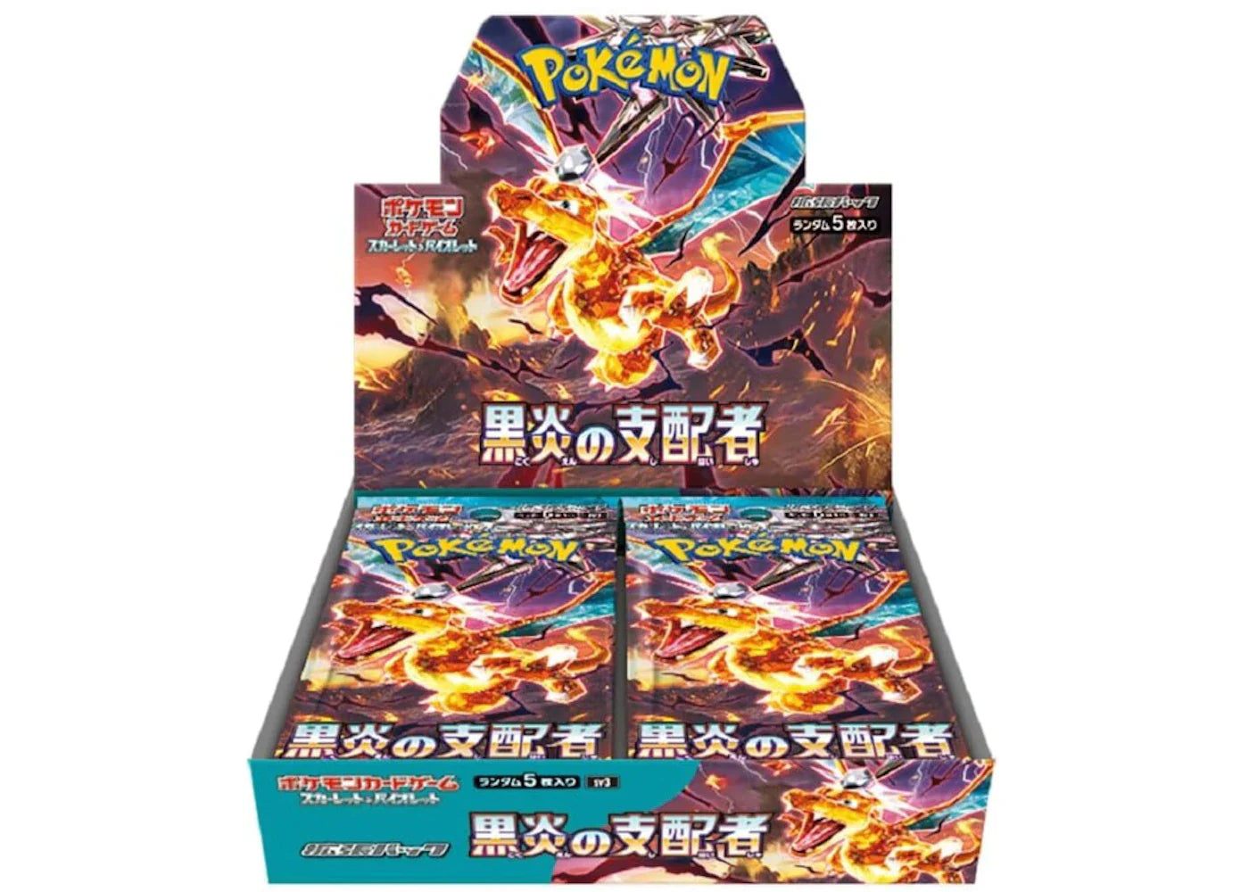 Pokemon: Ruler of the Black Flame SV3 Booster Box