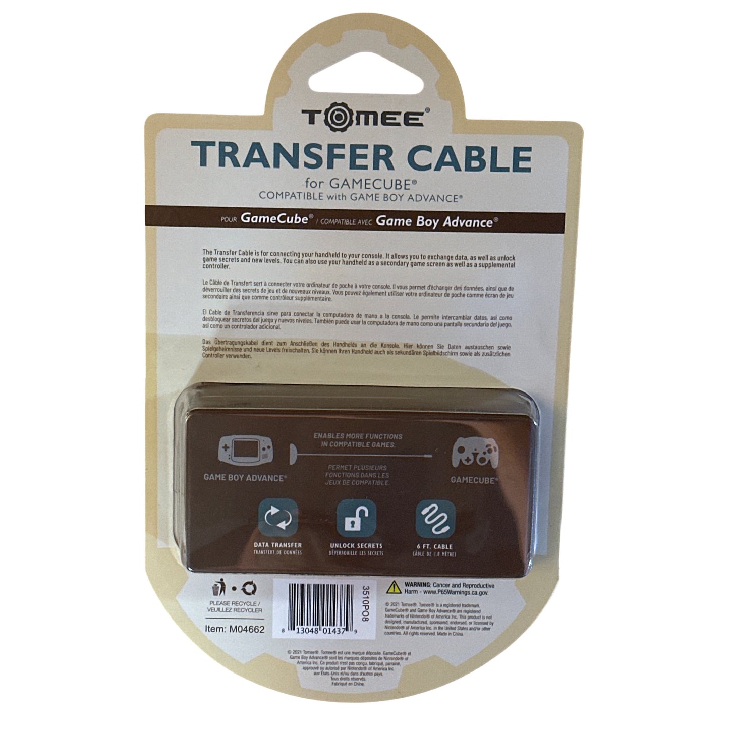 Link Transfer Cable Compatible With Game Boy Advance® / GameCube®