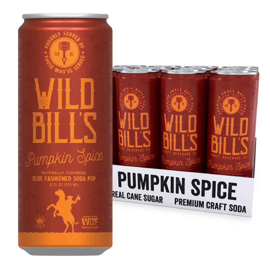 Wild Bill’s Pumpkin Spice Soda (12 fl oz)