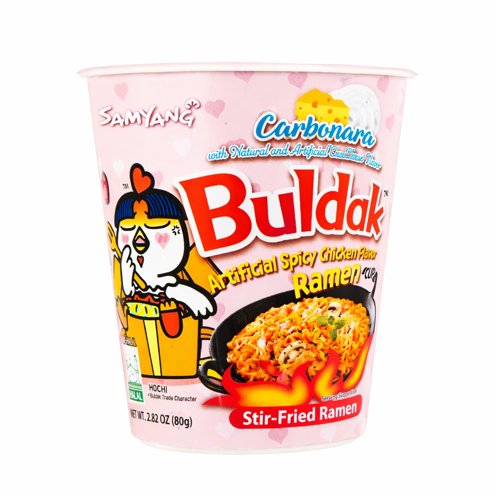 Samyang Buldak Spicy Carbonara Ramen Cup (80g)