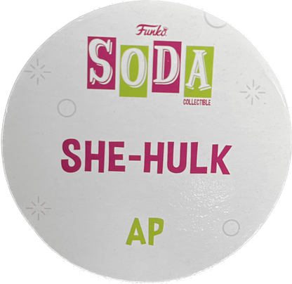 Vinyl Soda: Marvel (She-Hulk), She-Hulk (Artist Proof) Exclusive