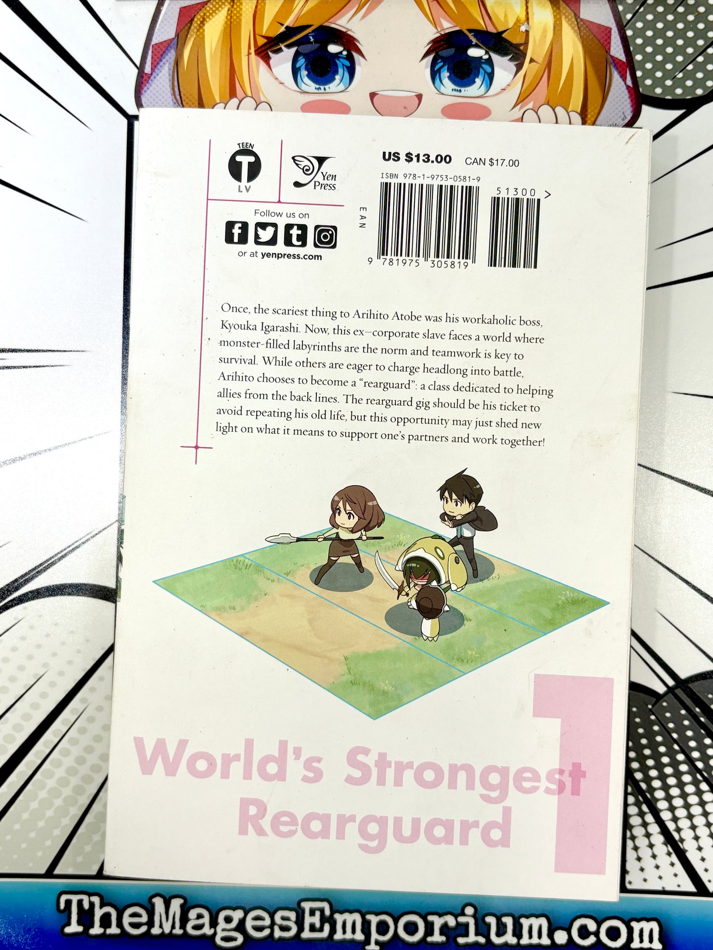 The World's Strongest Rearguard Labyrinth Country's Novice Seeker Vol 1 Manga
