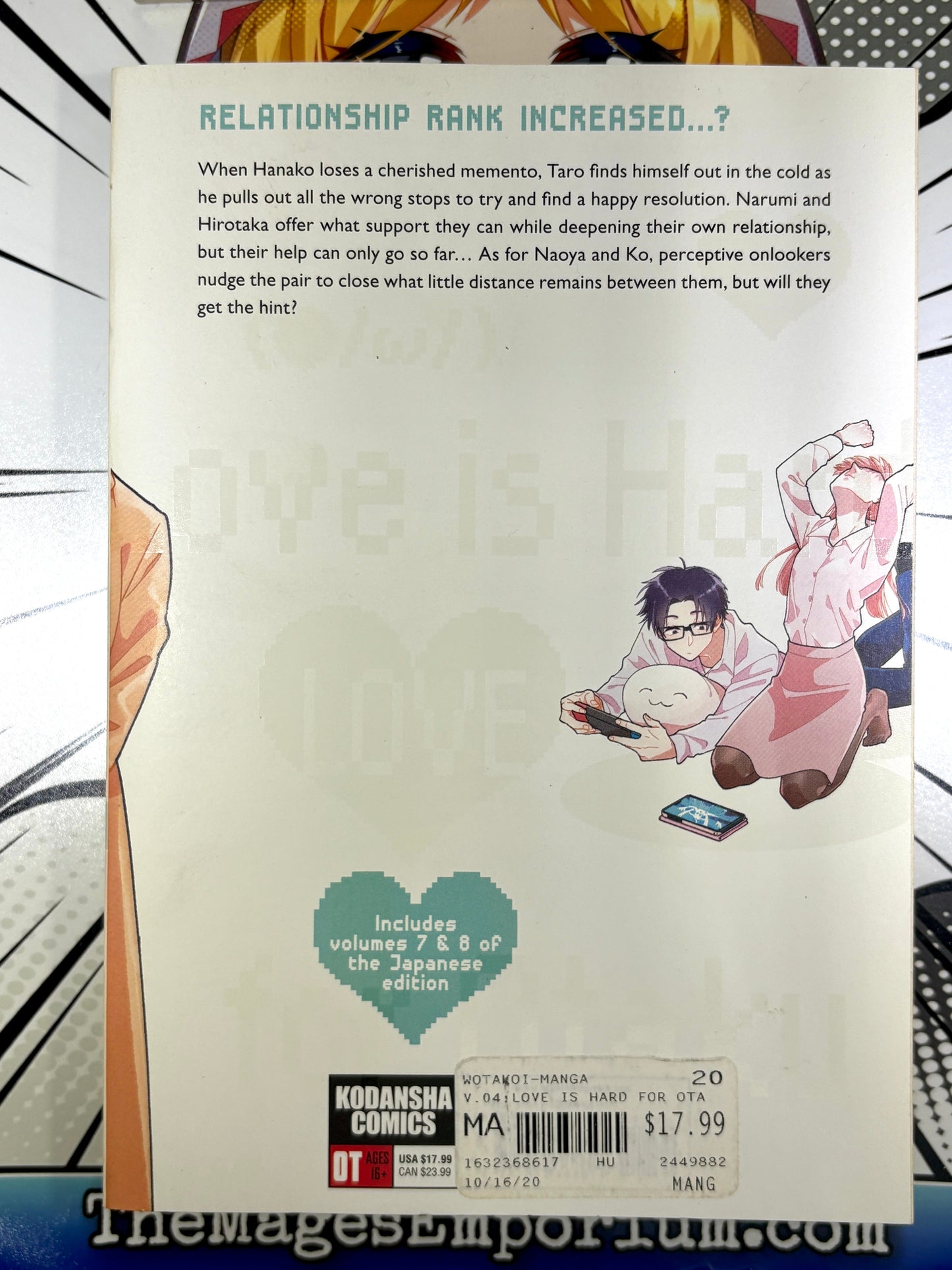 Wotakoi: Love Is Hard For Otaku Vol 4