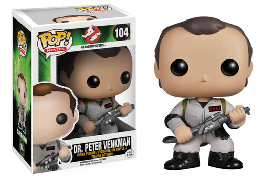 POP! Movies: 104 Ghostbusters, Dr. Peter Venkman