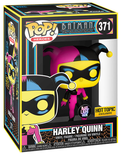 POP! Heroes: 371 Batman (Animated), Harley Quinn (BL) Exclusive