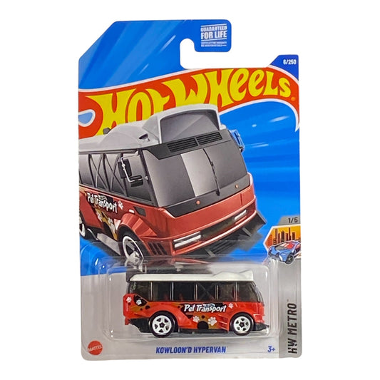 Hot Wheels Kowloon'd Hypervan (Red) - Metro Series 1/5