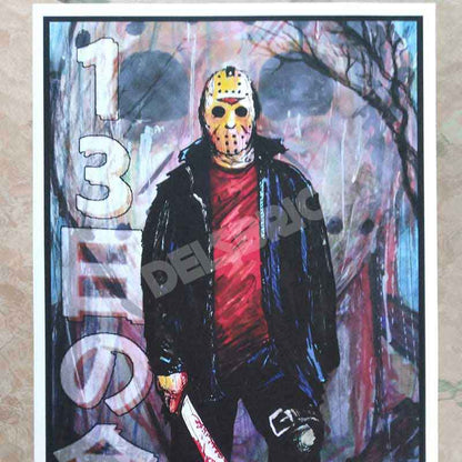 Friday The 13th Jason Voorhees Art Print