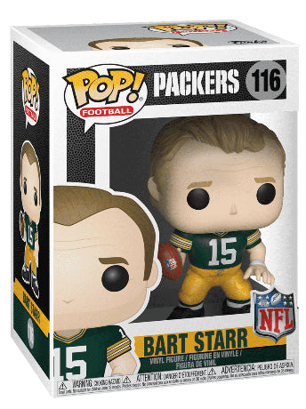 POP! Football: 116 Green Bay Packers, Bart Starr (Green Jersey)