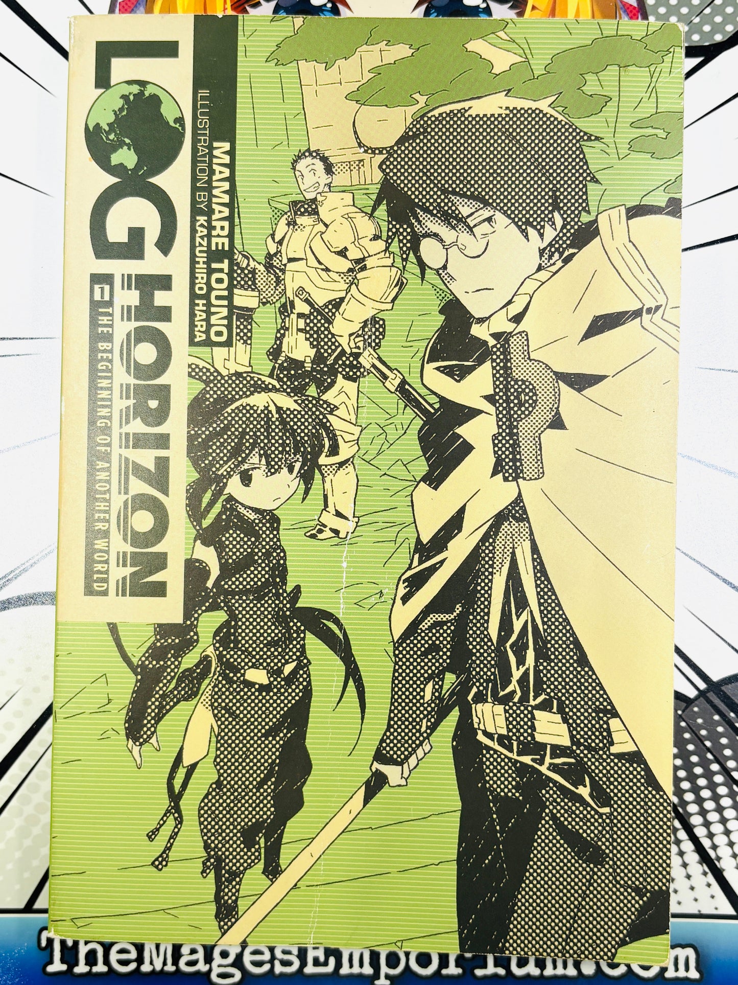 Log Horizon Vol 1 Light Novel
