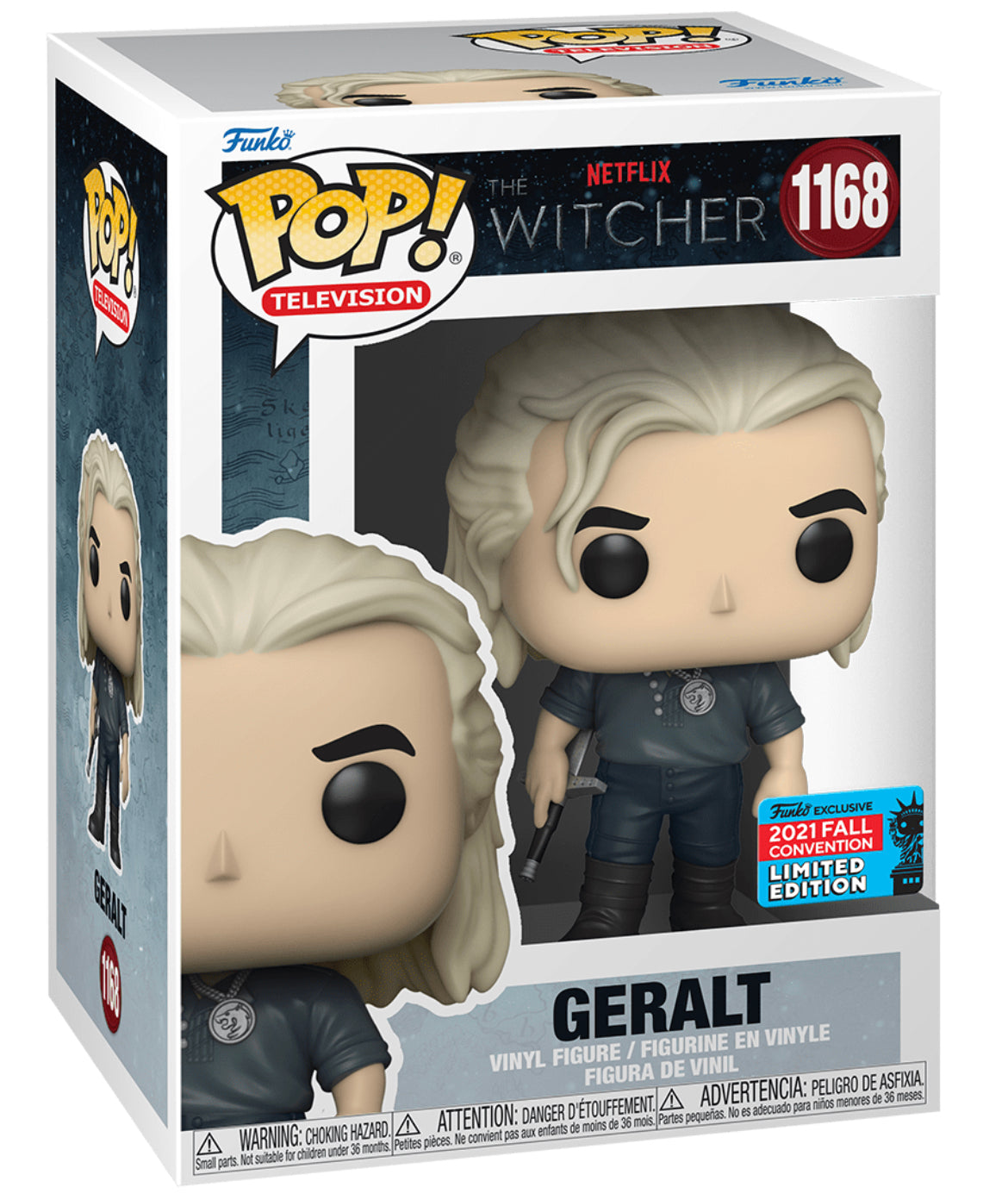 POP! Television: 1168 The Witcher, Geralt Exclusive