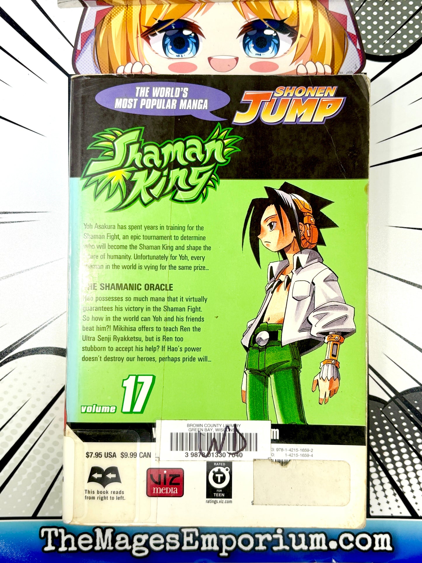 Shaman King Vol 17 Ex Library
