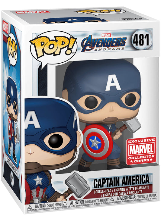 POP! Marvel: 481 Avengers (End Game), CPT America Exclusive