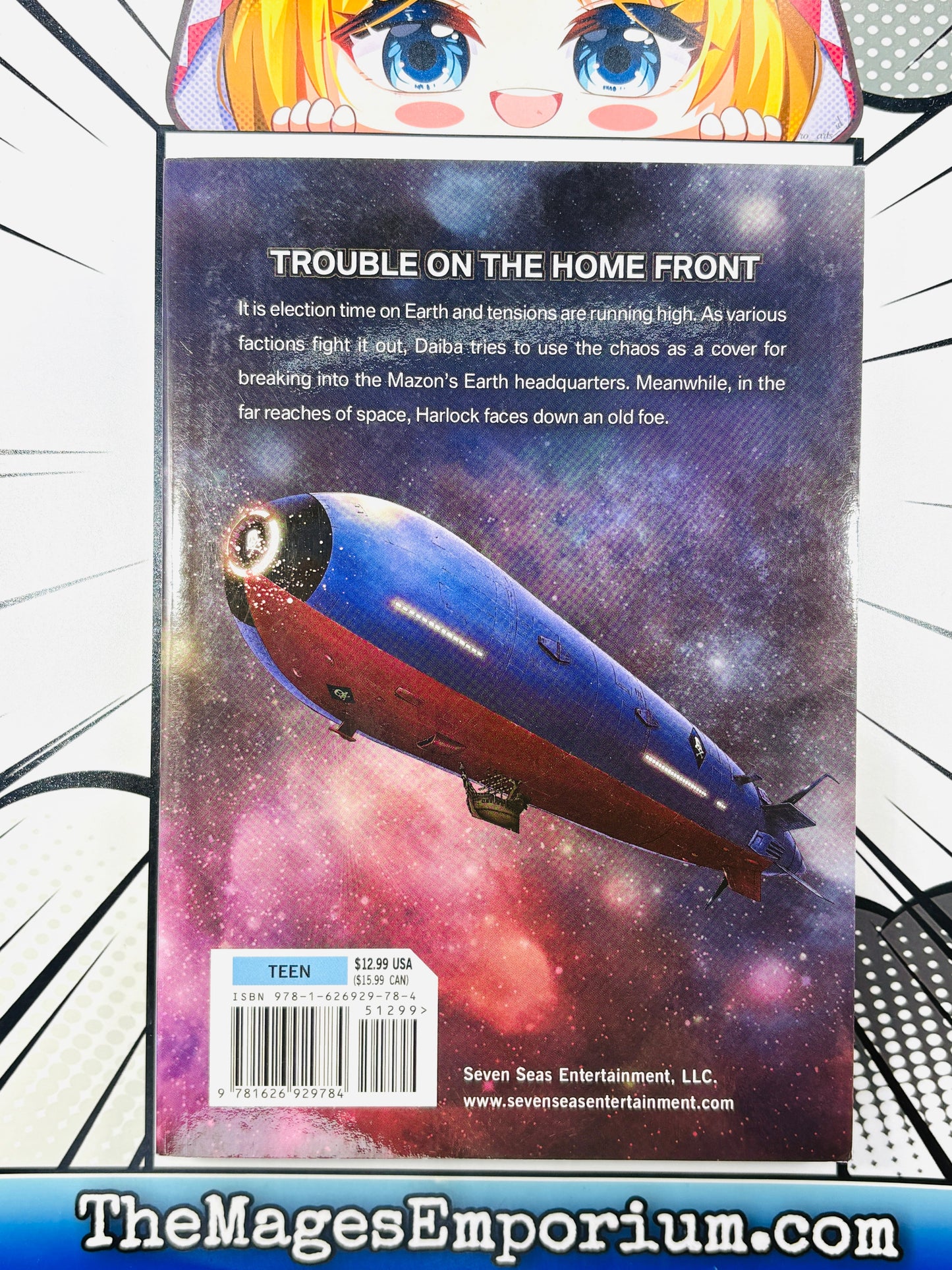 Captain Harlock Space Pirate Dimensional Voyage Vol 7