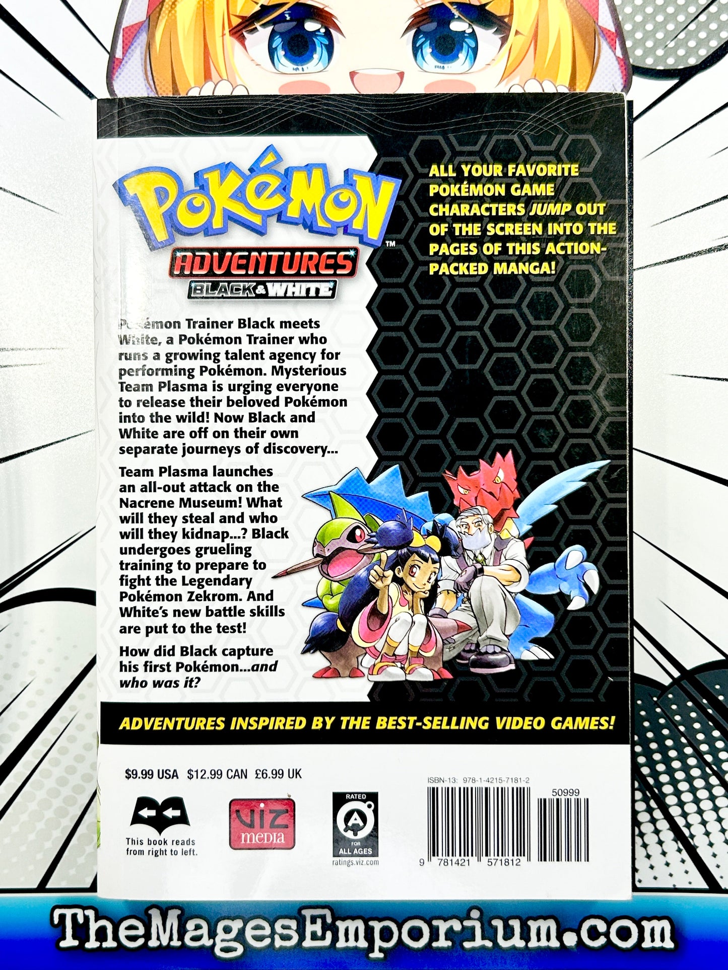 Pokemon Adventures Black and White Vol 6