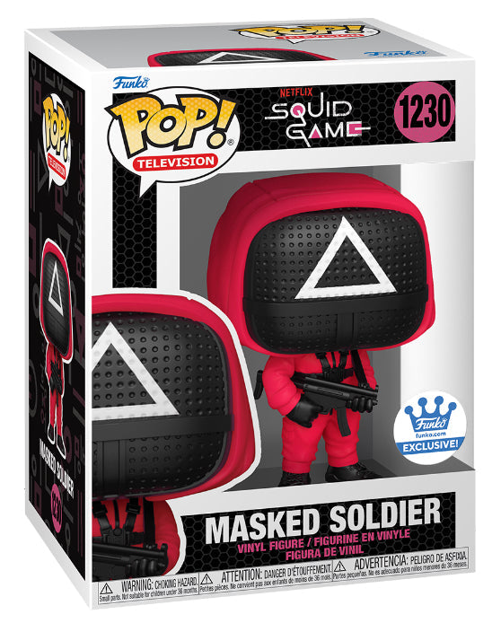 POP! Television: 1230 Squid Game, Masked Soldier Exclusive