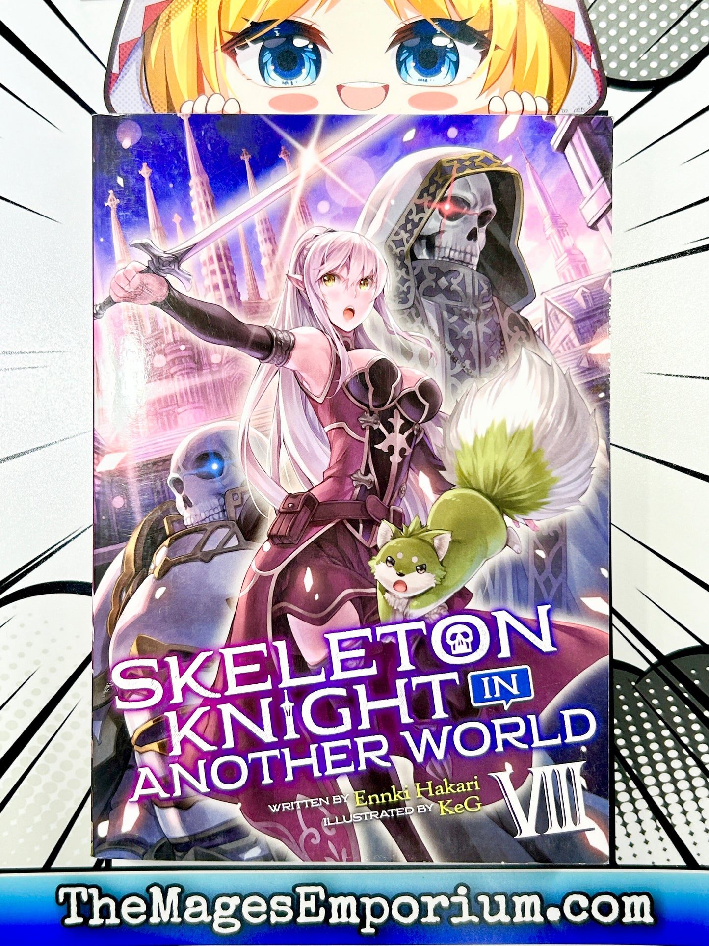 Skeleton Knight in Another World Vol 8 Light Novel