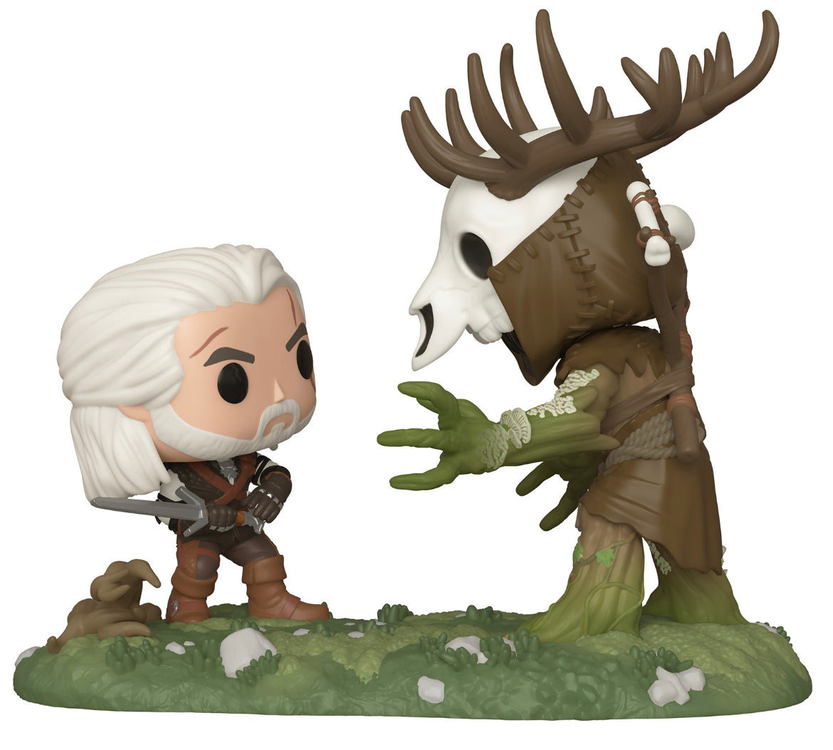 POP! Games (Game Moments): 555 The Witcher 3, Geralt vs Leshen Exclusive