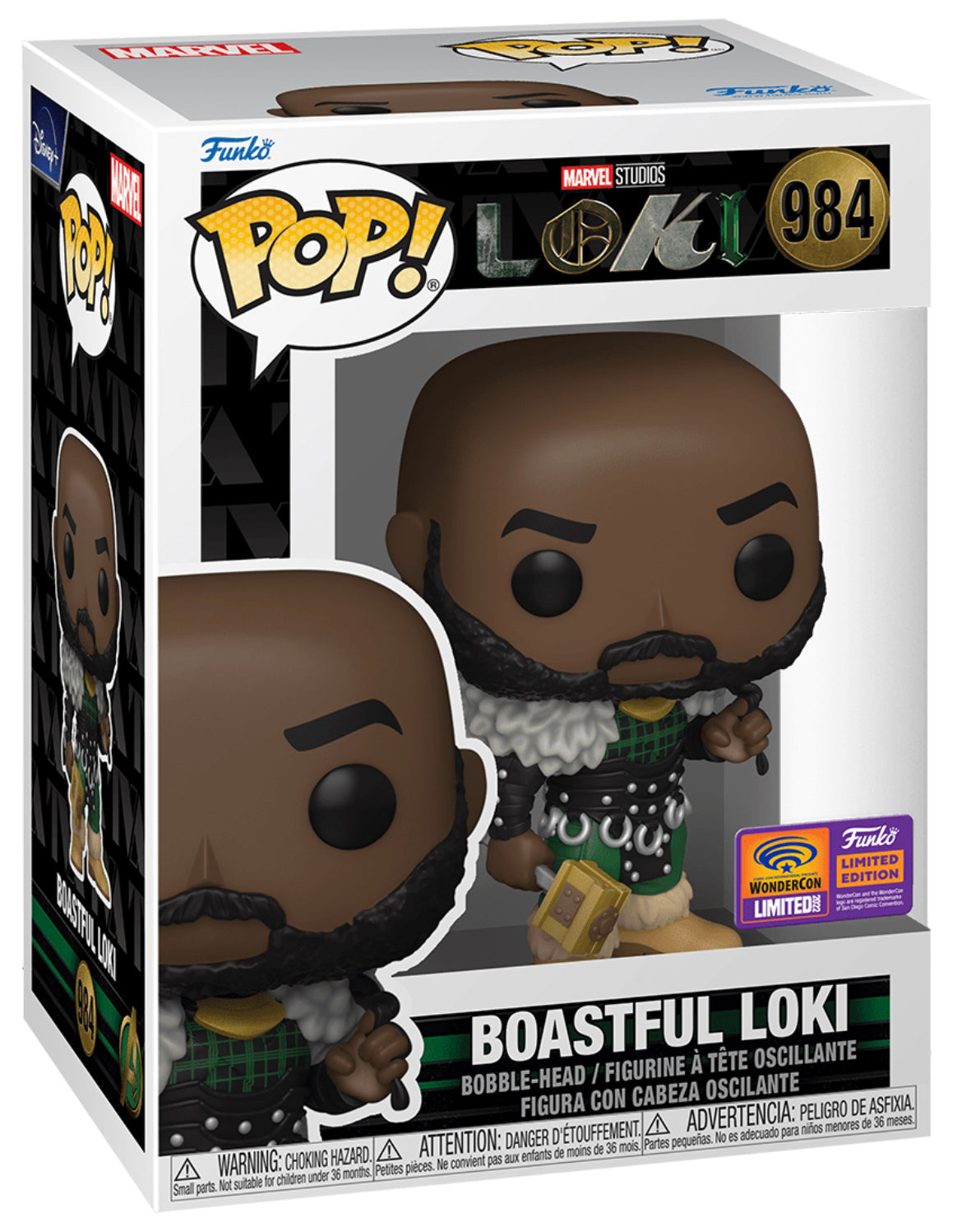 POP! Marvel: 984 Loki, Boastful Loki Exclusive