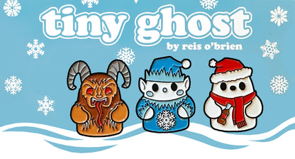 Bimtoy: Pins (Tiny Ghost), Christmas (S3) (3-PK)