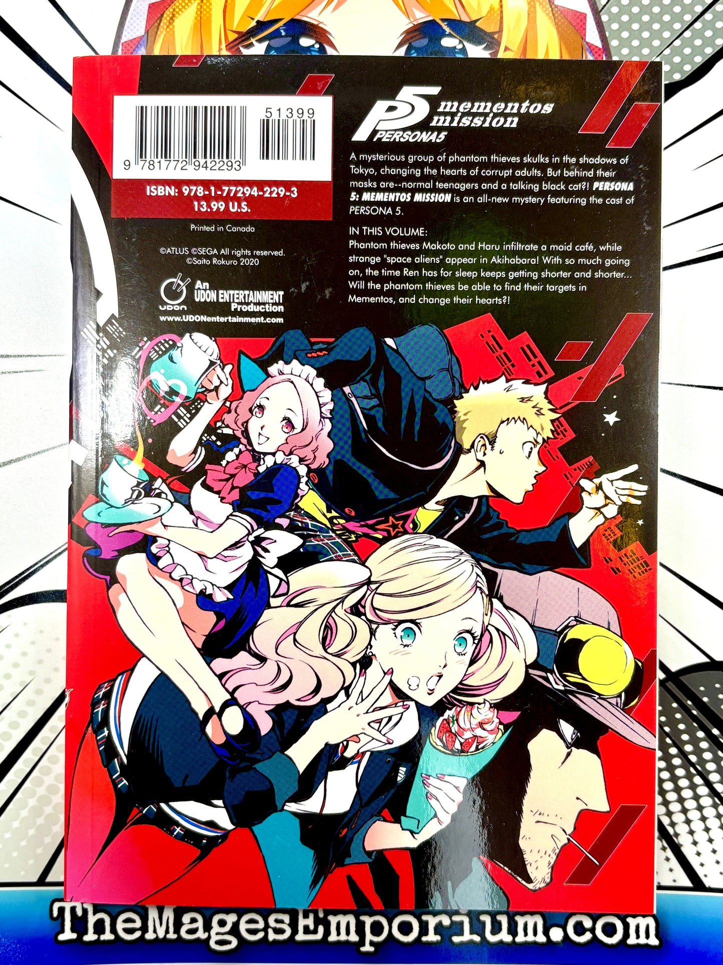 Persona 5 Mementos Mission Vol 2 Barnes and Noble Edition