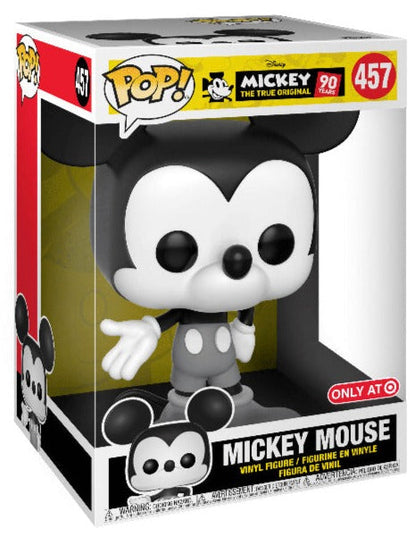 POP! Disney (Jumbo Deluxe): 457 Mickey 90th, Mickey Mouse (BW) Exclusive