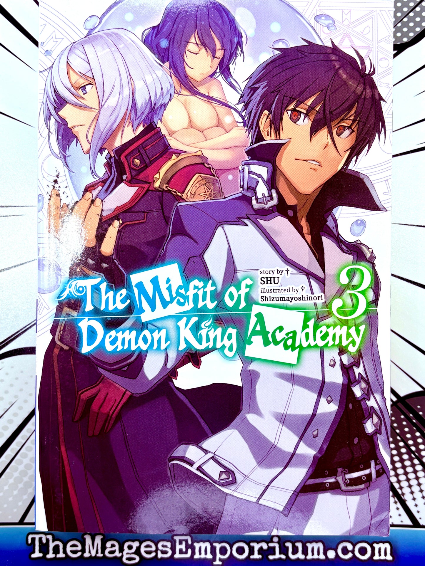 The Misfit of Demon King Academy Vol 3 Light Novel