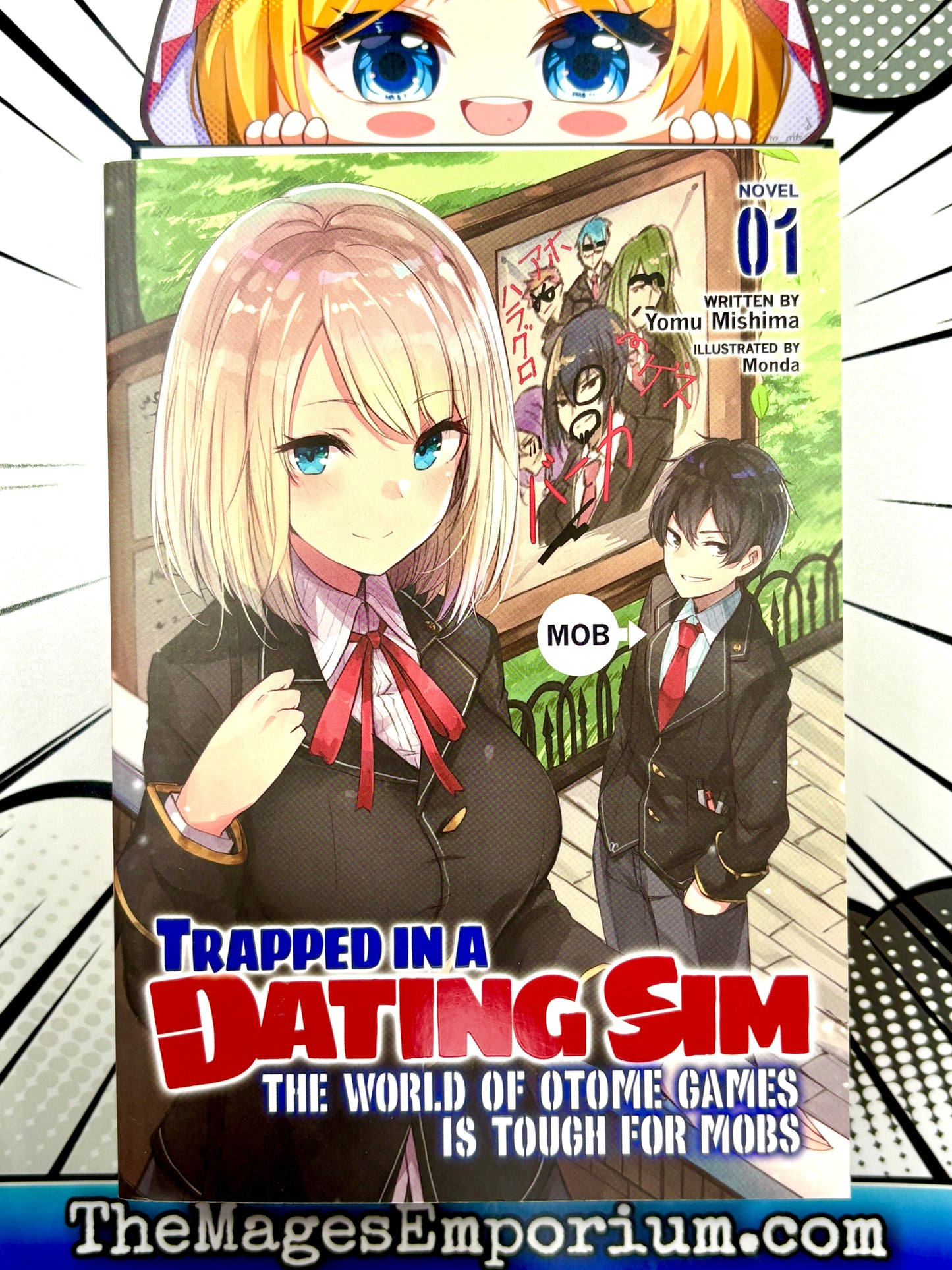 Trapped in a Dating Sim The World of Otome Games Is Tough for Mobs Vol 1 Light Novel