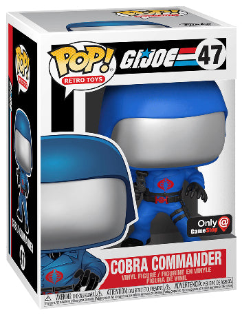 POP! Retro Toys: 47 G.I. Joe, Cobra Commander Exclusive