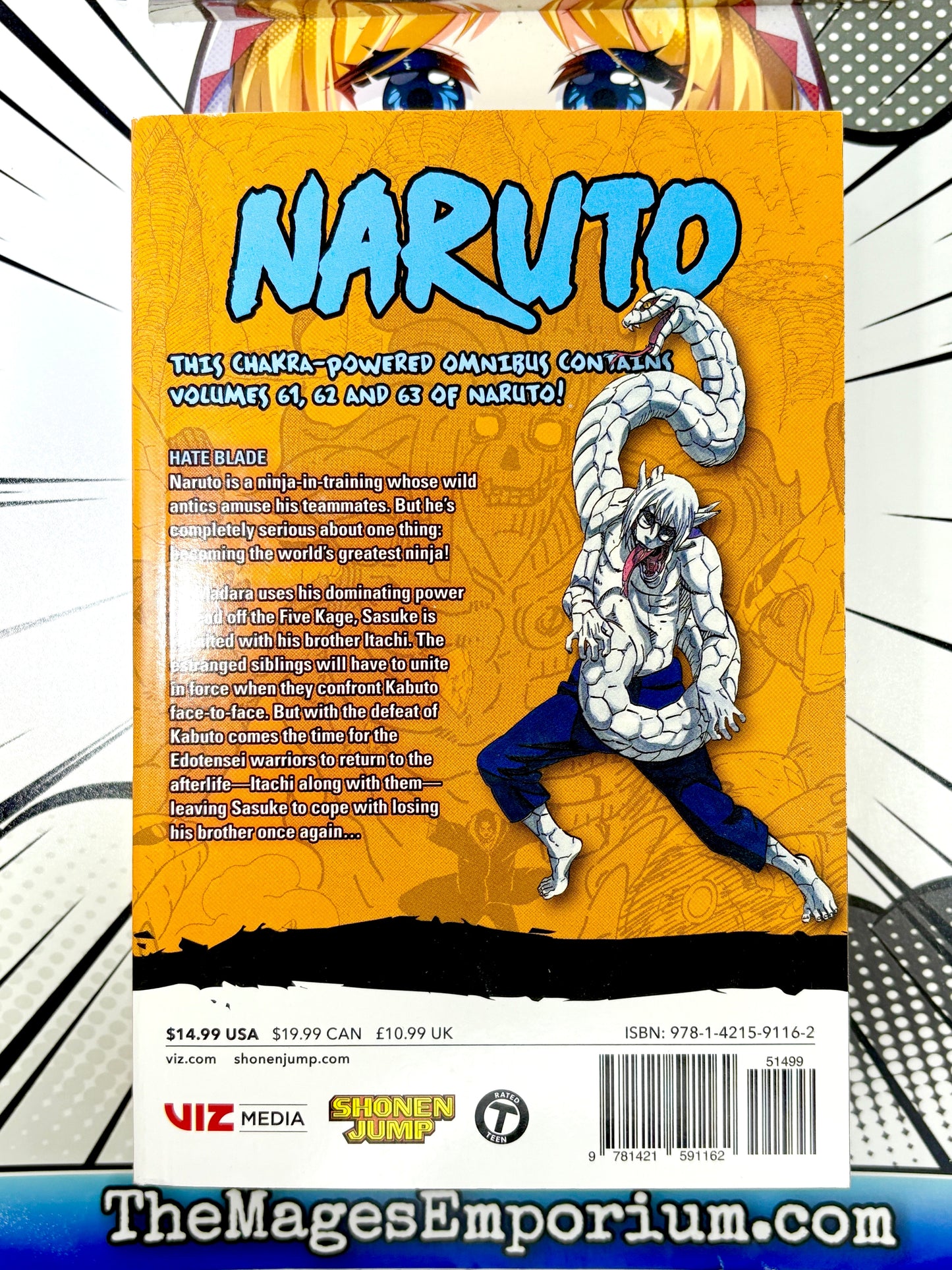 Naruto Omnibus Vol 61-63