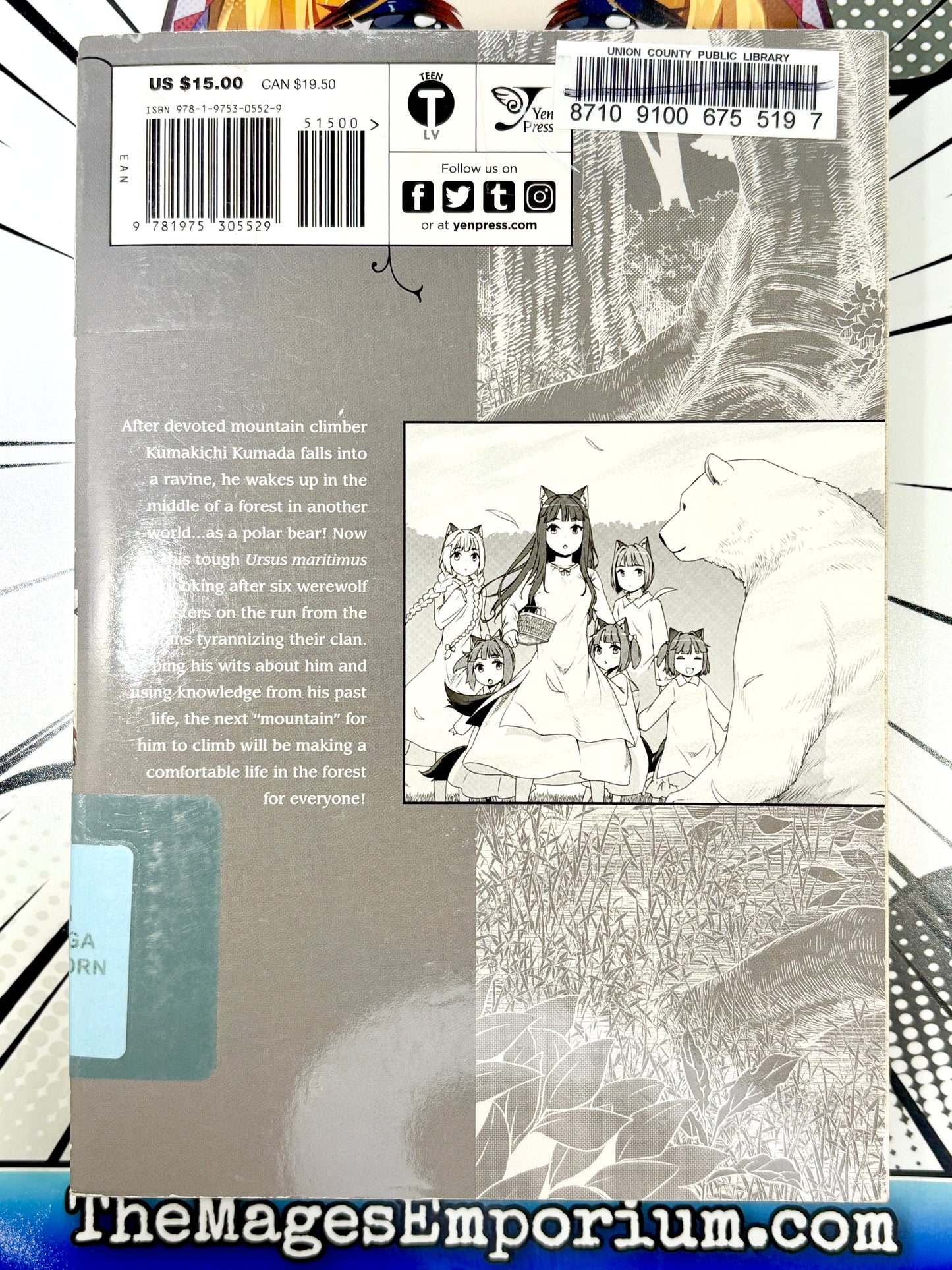 Reborn as a Polar Bear The Legend of How I Became a Forest Guardian Vol 1 Manga Ex Library